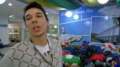 Die-hard soccer fans find unique accomodations in Rio