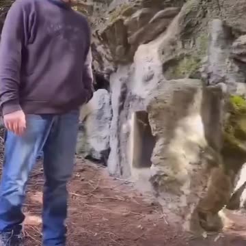 Hidden in the rock 👀