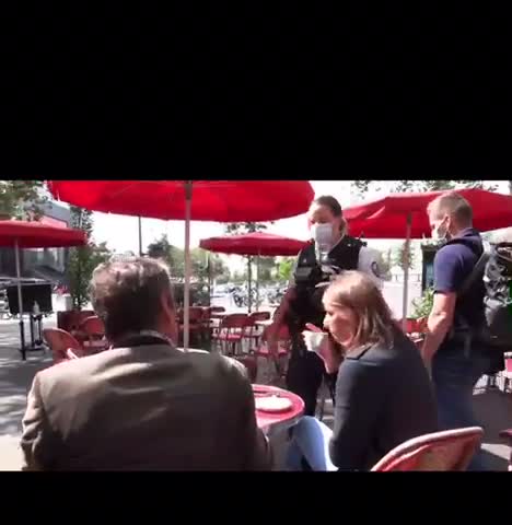 Paris now has police patrolling coffee shops to check customers for valid vaccine passports.