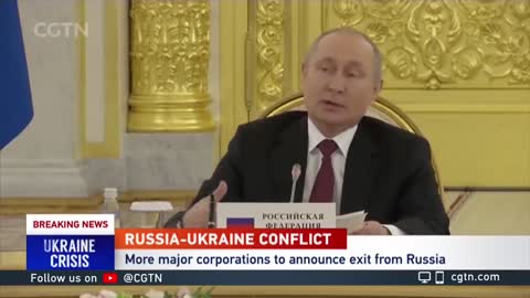 Putin: Russia has no problem with Finland and Sweden joining NATO