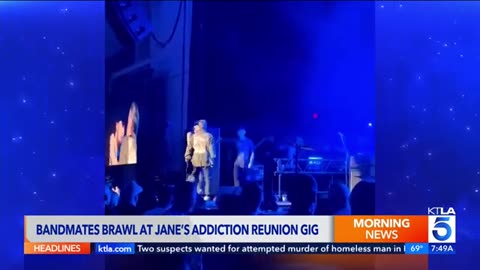 Bandmates brawl at Jane's Addiction reunion gig