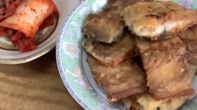 Kimchi with fish π κ½μΉμ°κ°