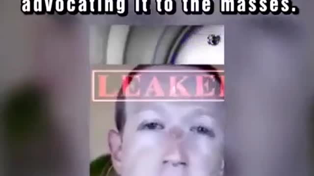 Leaked Video: Zuckerberg warns staff not to take vaccine