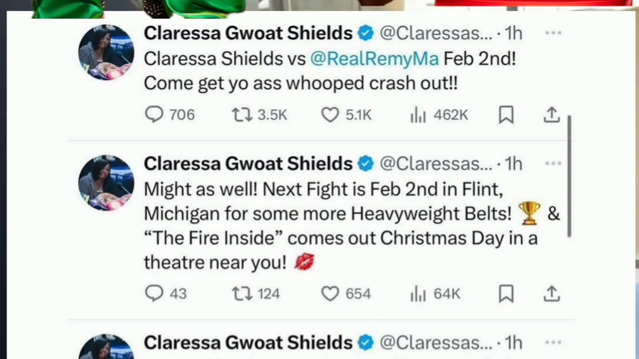 Remy Ma vs Papoose Feud Takes Over Social Media: Claressa Shields Joins the Drama!