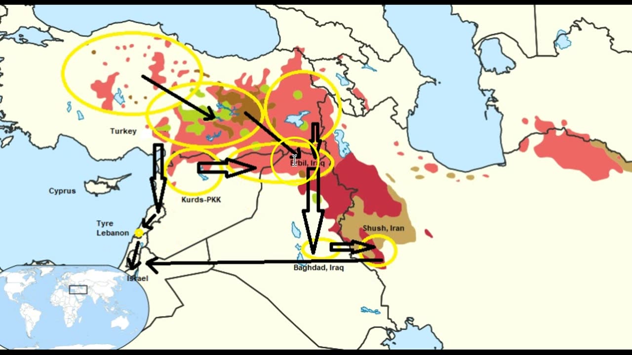 My Biblical Predictions - between April 2024 - April 2025 - What is coming to the middle east soon!