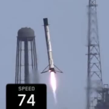 SpaceX Landa The Falcon🌏🪐👽 #Nasa #Spacefacts