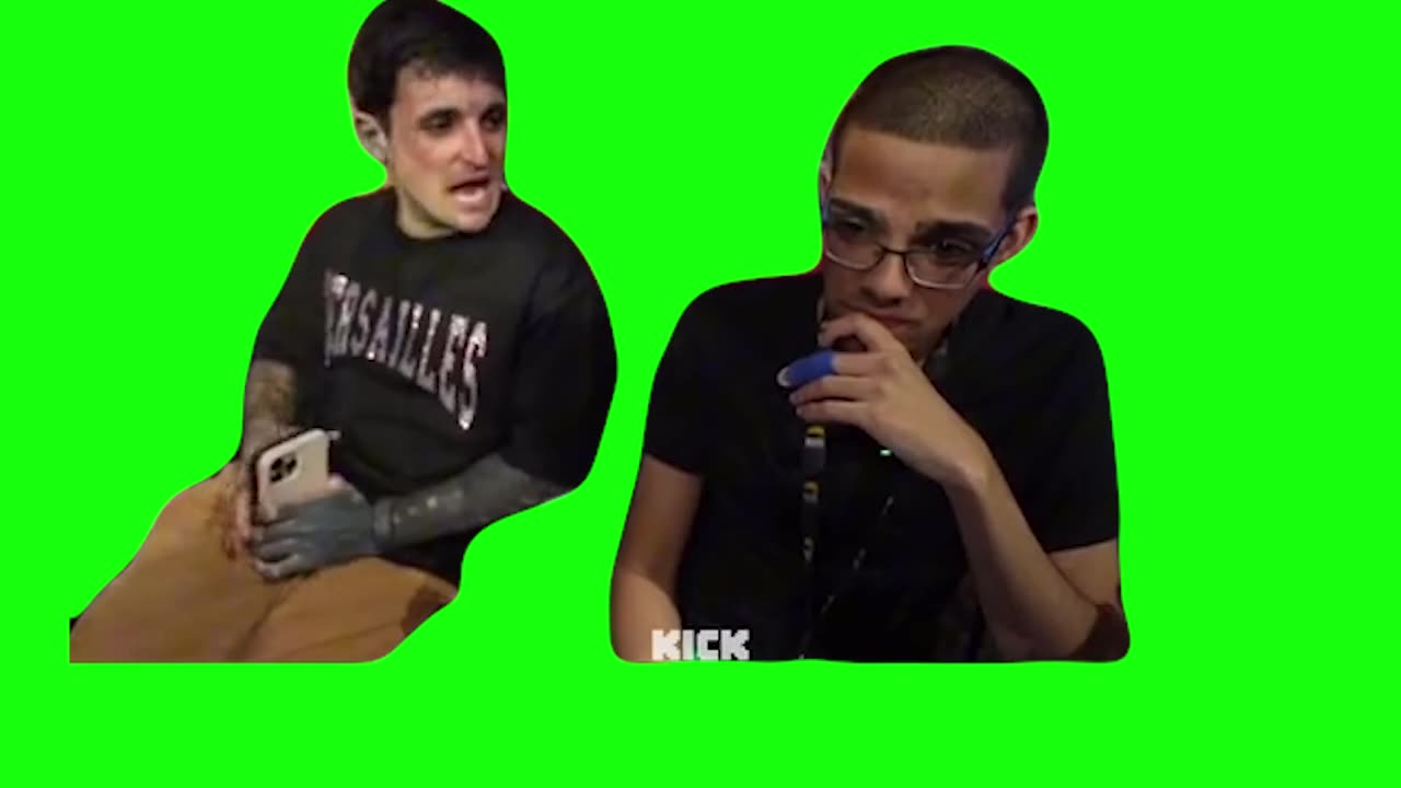 “I Do This for a Living Brother” Mikki and N3on | Green Screen