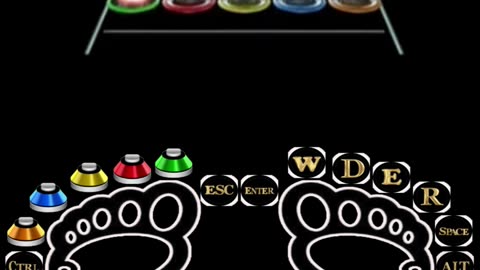 Guitar Hero II 👣 Clone Hero 👣Foot Exercise 👣 足部运动 👣 발 운동 👣 упражнение на ногу 👣 (14)