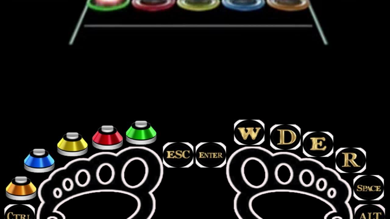 Guitar Hero II 👣 Clone Hero 👣Foot Exercise 👣 足部运动 👣 발 운동 👣 упражнение на ногу 👣 (14)