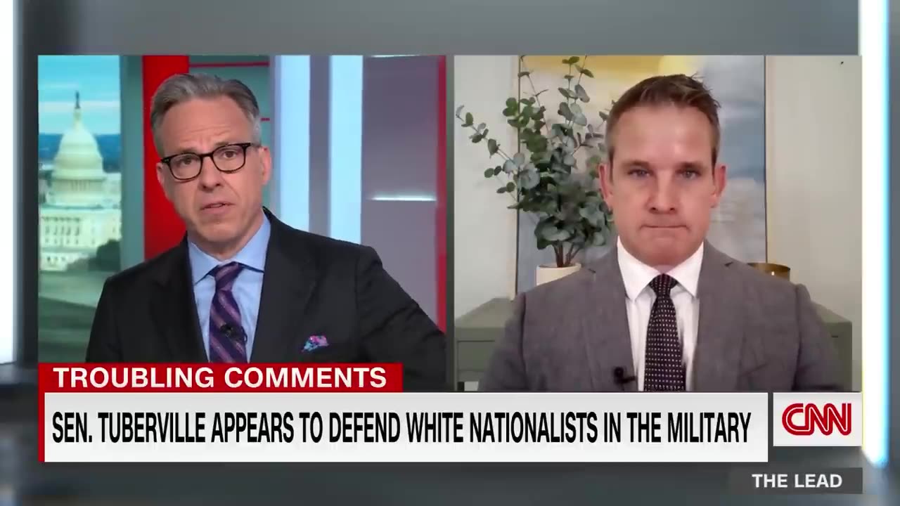 GOP senator tries to clarify comments on White nationalists in the military