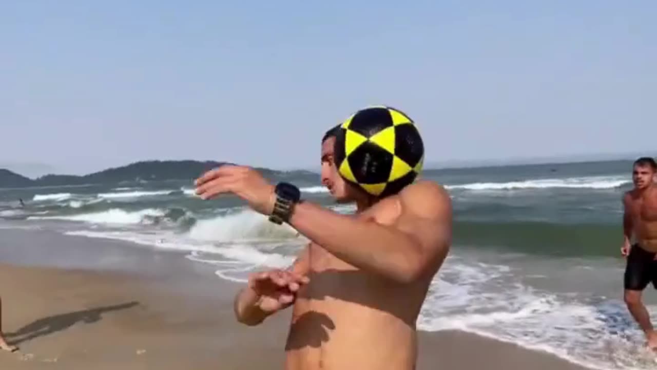 Beach Football With a Twist—Introducing “FootyFloat”! ⚽️🏖️😂