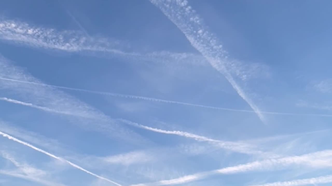 I don’t know how you can’t see that they are spraying something in the sky and changing the climate