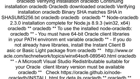 cannot find module 39oracledb39