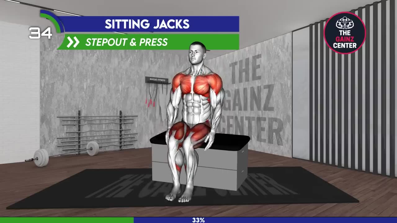 10 day chair workout no standing