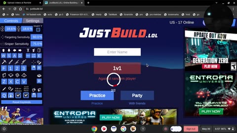 chilling and playing games