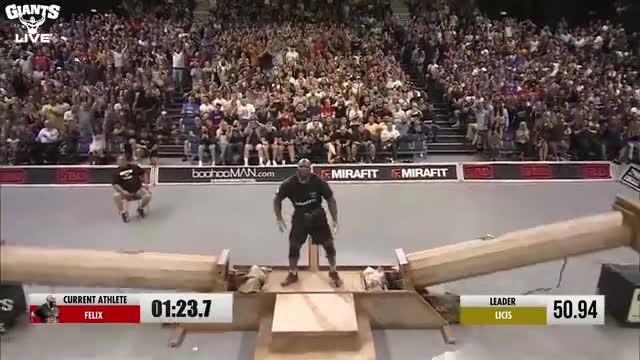 WORLD RECORD | Mark Felix - Hercules Hold | Giants Live Wembley