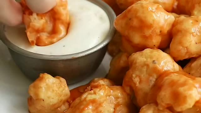 Cauliflower Buffalo wings