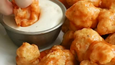 Cauliflower Buffalo wings