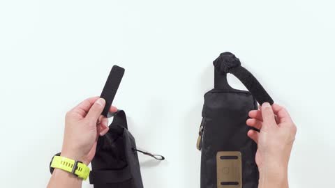 Shoulder Straps Instructions for the Qore Performance® EDC Travel Sling