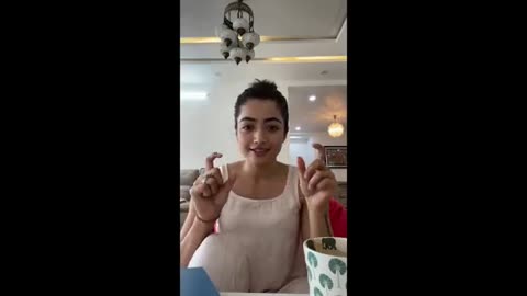 Talk with Rashmika Mandanna | Indian actor Rashmika Mandanna hot 🔥