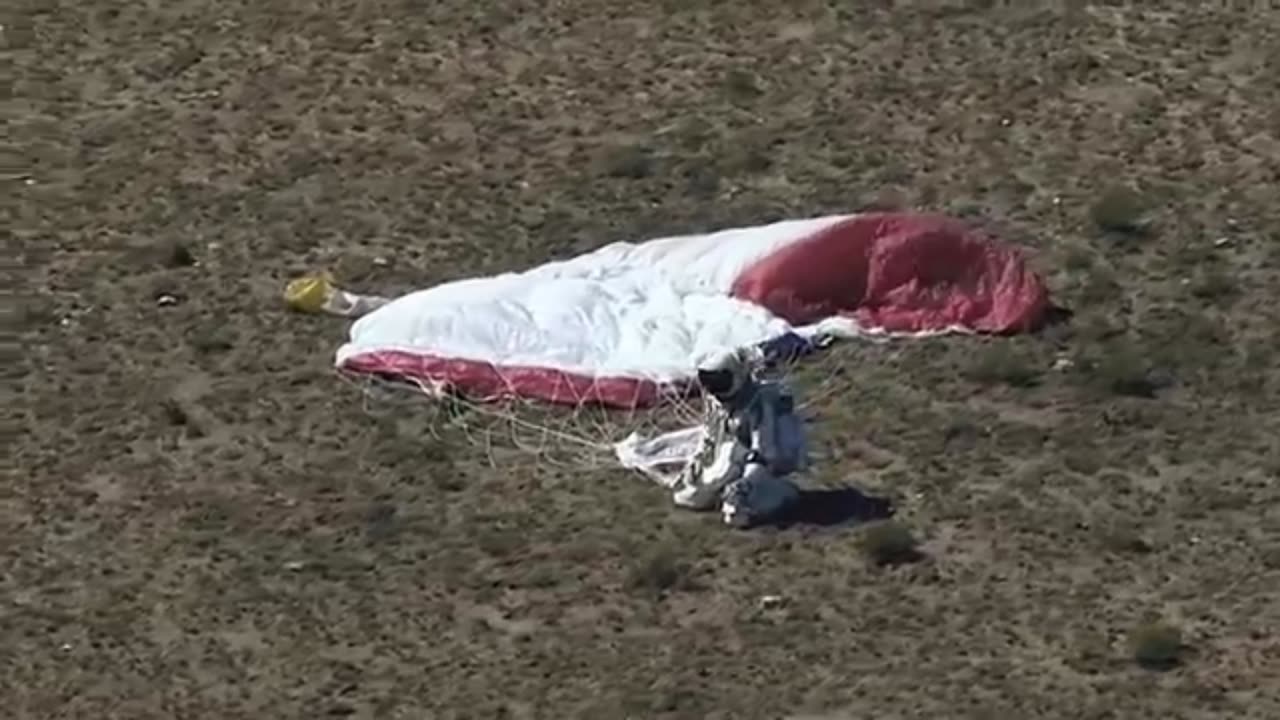 Jumped from space (World Record Supersonic Freefall)