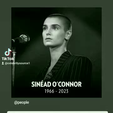 Rip sinead o connor 7/26/23🙏🕊🎶