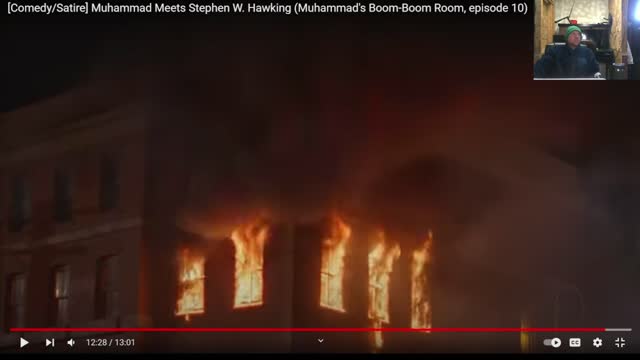 reaction [ComedySatire] Muhammad Meets Stephen W. Hawking (Muhammad's Boom-Boom Room,