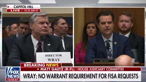 Gaetz vs Wray