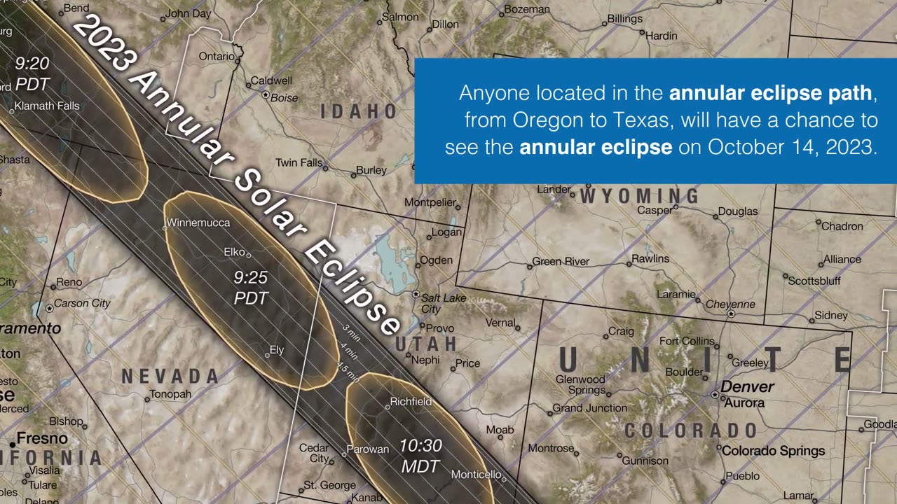 A Tour of NASA’s Solar Eclipse Map for 2023 and 2024