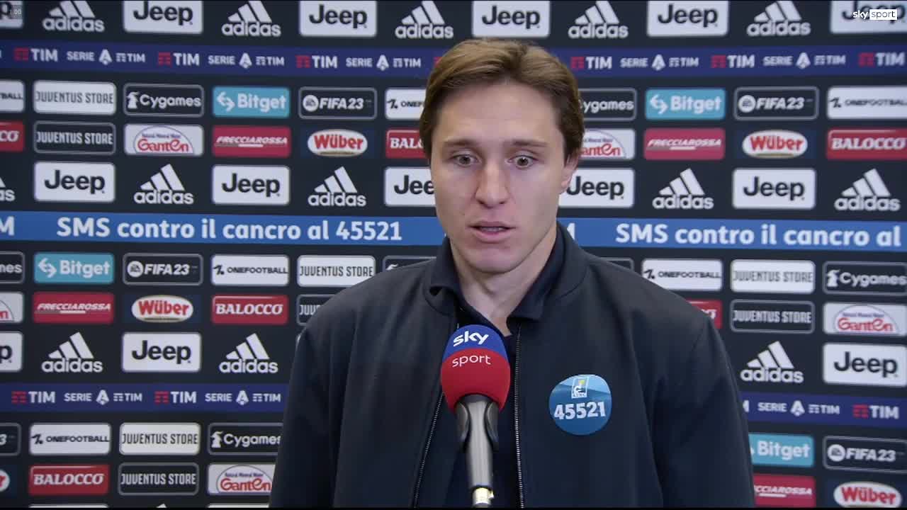 Chiesa dopo Juve-Lazio: "Infortunio? 10 mesi infiniti, la sosta per tornare al top"