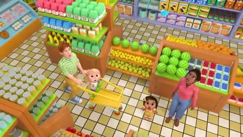 Humpty Dumpty Grocery Store | CoComelon Nursery Rhymes & Kids Songs