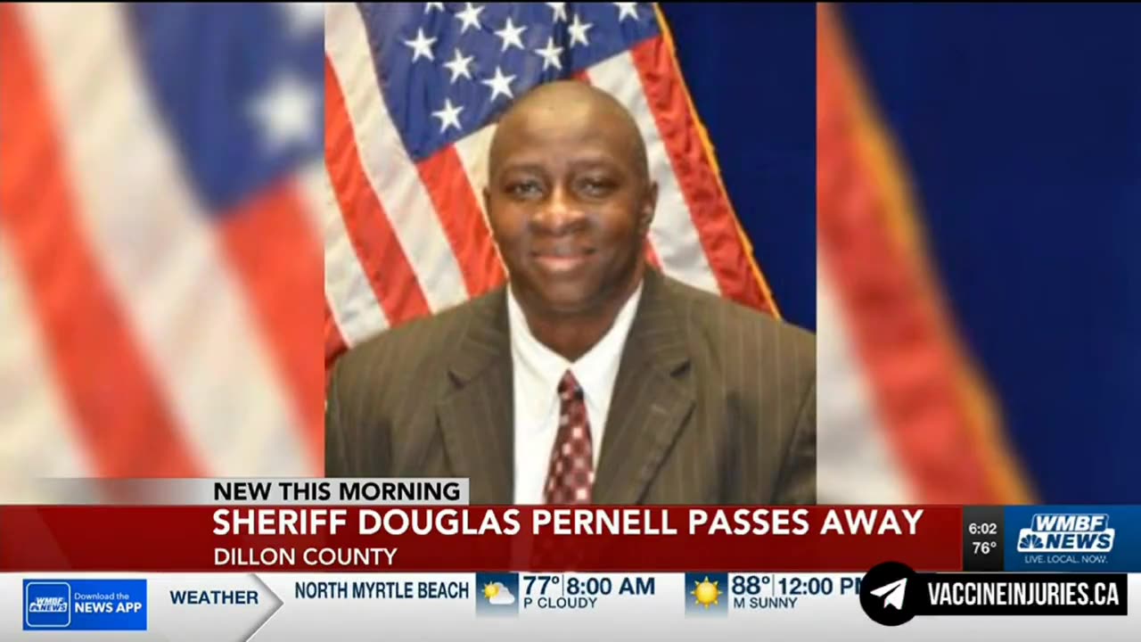 Dillon County Sheriff Douglas "Humbunny" Pernell died suddenly at his home