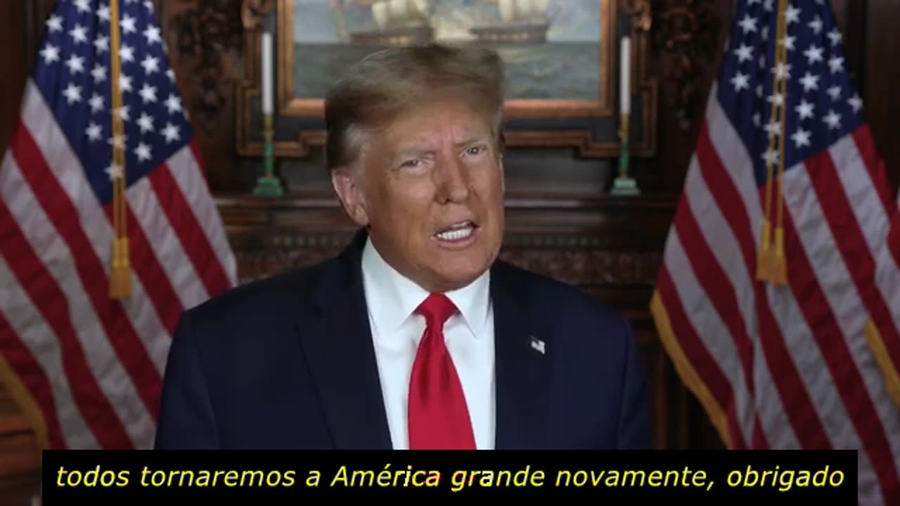 Presidente Donald J. Trump divulga vídeo na Web abordando anúncio de Joe Biden