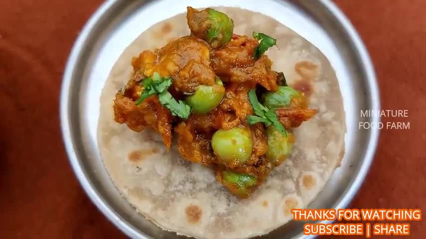 Miniature restaurant style panner dish