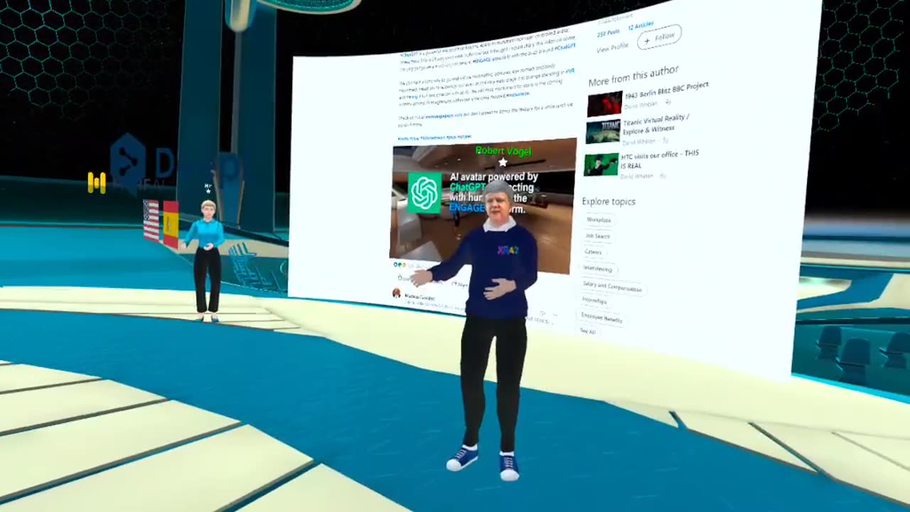 LEARN AI IN XR - EDUCATORS IN VR