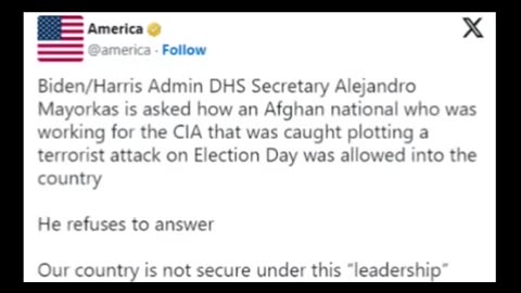 Afghan Accused of Plotting Election Day Terrorist Attack Worked for CIA: Report