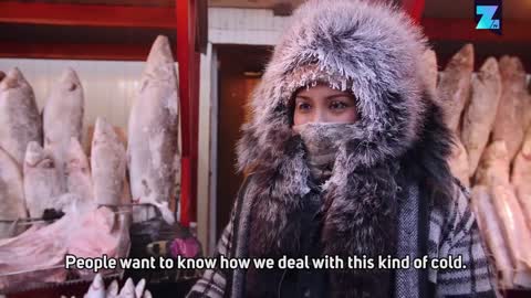 Frozen foodies: A shocking Siberian outdoor market