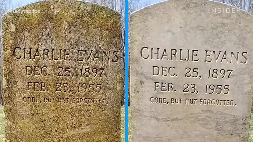 How Gravestones Are Deep Cleaned Deep Cleaned