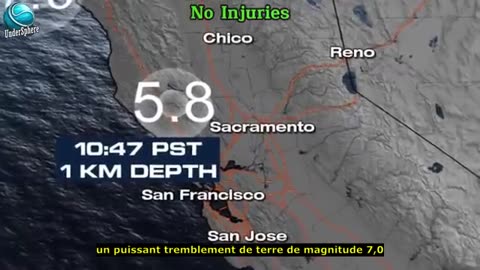 Les États-Unis tremblent aujourd'hui ! Séisme de magnitude 7,0 en Californie en direct