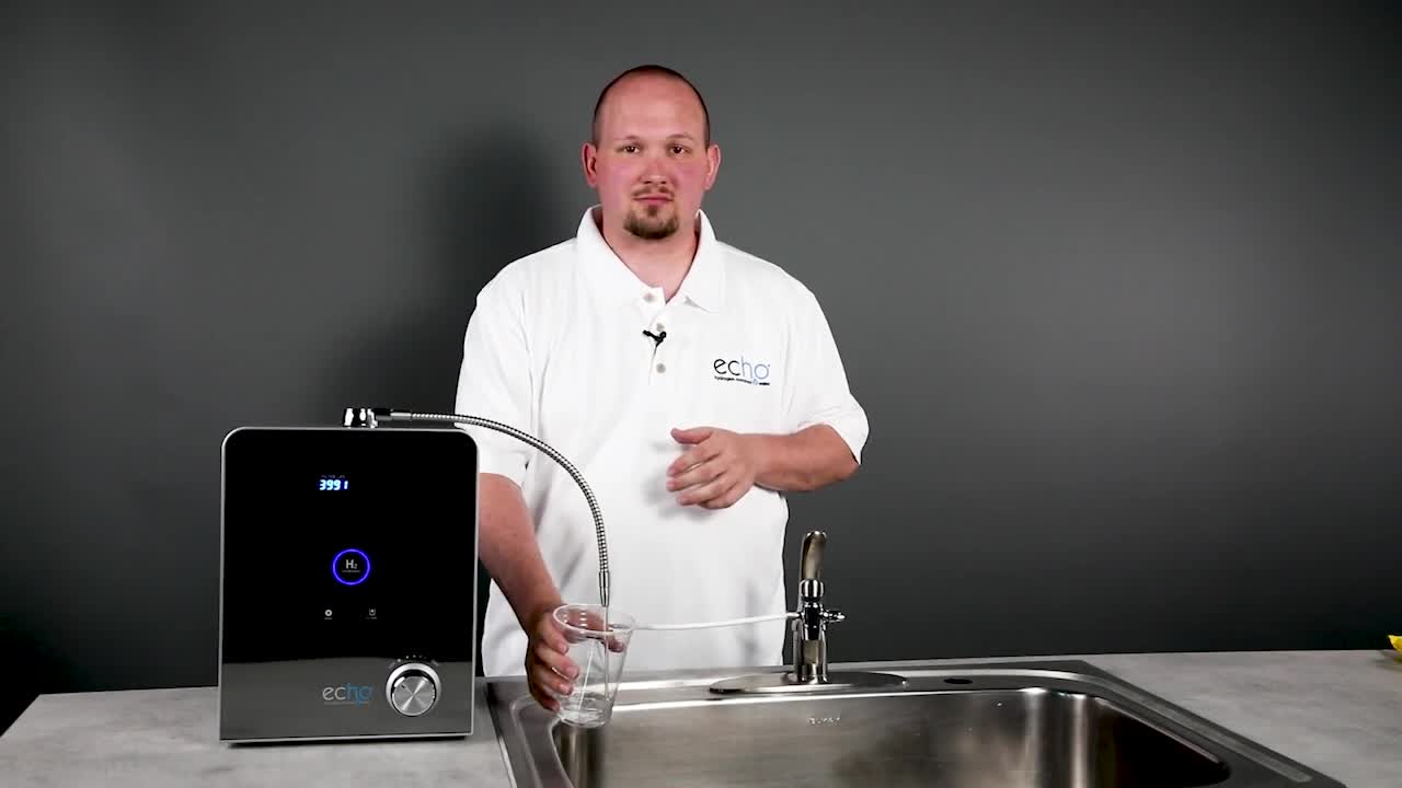 How to Install an Echo H2 Machine™ On Counter - Hydrogen Water Machine