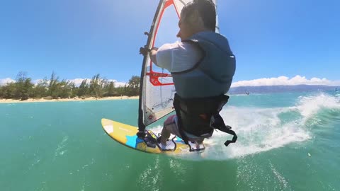 Windsurfing Kanaha Maui HI USA 04 AUG 24