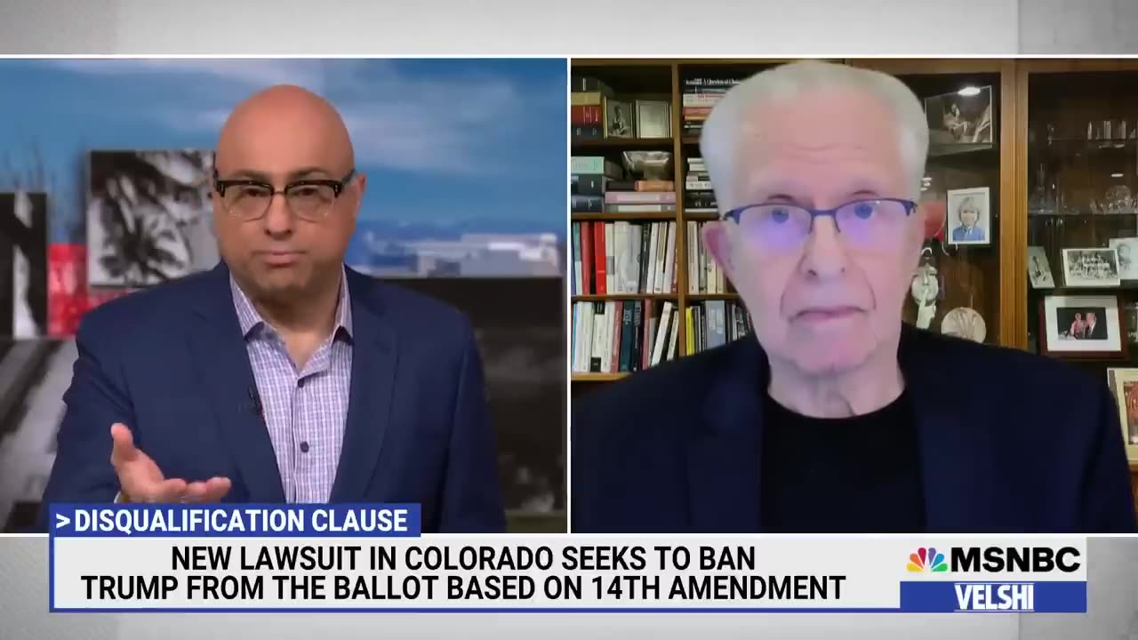 Laurence Tribe- If Trump doesn’t qualify for insurrection