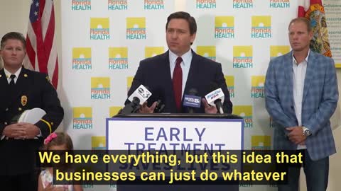 DESANTIS: My job is to protect your individual freedom (Captioned)