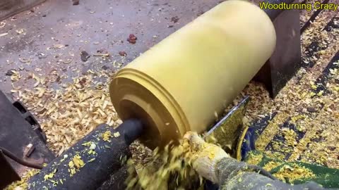 kills On Wood LatheAmazing Woodturning Crazy - Great Hand Crafting Skills On Wood Lathe