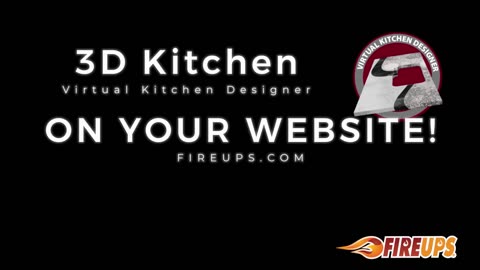 FireUps 3d Countertop Design Applicaiton