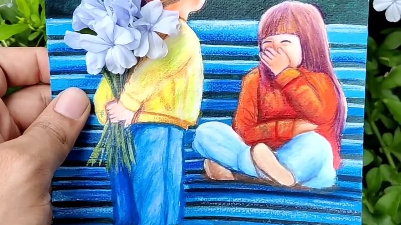 Conecting my art with Nature : part 02💖...