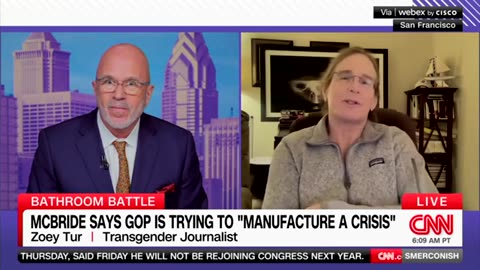 CNN’S SMERCONISH ASKS TRANSGENDER JOURNALIST ABOUT USING THE LADIES’ ROOM