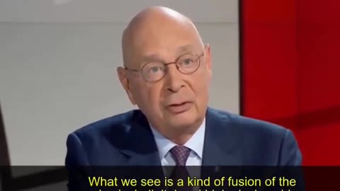 The psycho maniac Klaus Schwab is after transhumanism and destroy the world