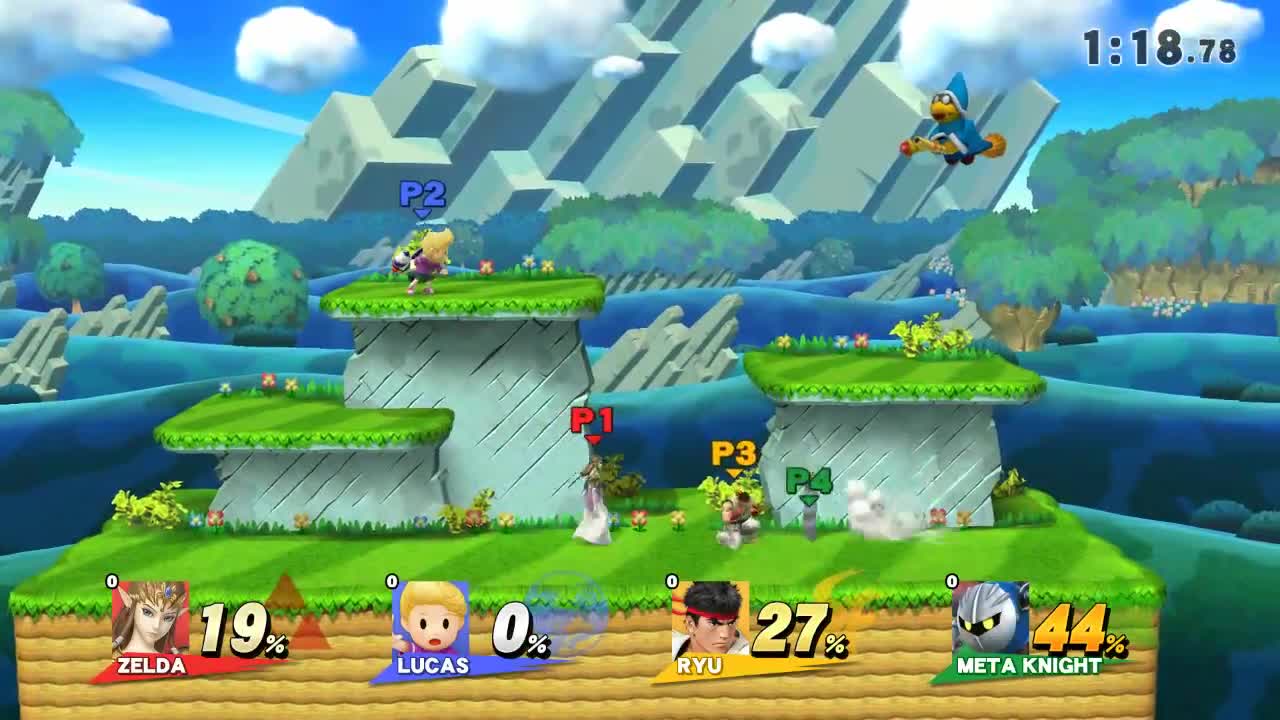 Super Smash Bros 4 Wii U Battle131