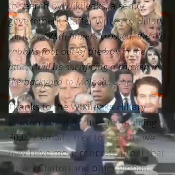 "These people drink blood. These people sacrifice children. They drink blood of young kids."